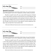 Every Day Edit - Sputnik Launched Activity Every Day Edit - Sputnik Launched Activity