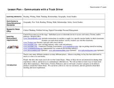 Communicate with a Truck Driver Lesson Plan Communicate with a Truck Driver Lesson Plan