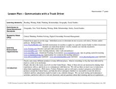 Communicate with a Truck Driver Lesson Plan Communicate with a Truck Driver Lesson Plan