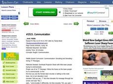 Communication Lesson Plan Communication Lesson Plan