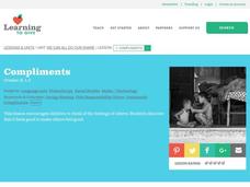 Compliments Lesson Plan Compliments Lesson Plan