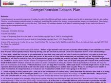 Comprehension Lesson Plan Comprehension Lesson Plan
