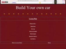 Build Your Own Car Lesson Plan Build Your Own Car Lesson Plan