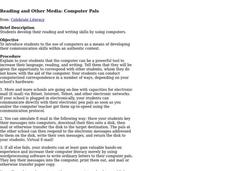Computer Pals Lesson Plan Computer Pals Lesson Plan