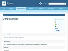 Cone Baseball Lesson Plan Cone Baseball Lesson Plan