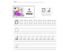 D is for Draw: Letter Dd Interactive D is for Draw: Letter Dd Interactive