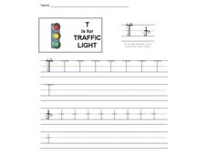 T is for Traffic Light: The Letter T Interactive T is for Traffic Light: The Letter T Interactive