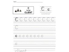 C is for Client: Letter Cc Interactive C is for Client: Letter Cc Interactive