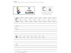 C is for Clown: Letter Cc Interactive C is for Clown: Letter Cc Interactive