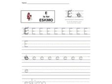 E is for Eskimo: Letter Ee Interactive E is for Eskimo: Letter Ee Interactive