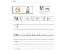 M is for Mix: Letter Mm Interactive M is for Mix: Letter Mm Interactive