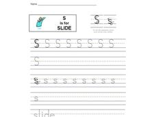 S is for Slide: Letter Ss Interactive S is for Slide: Letter Ss Interactive