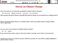 Survey on Climate Change Interactive Survey on Climate Change Interactive