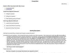 Cooperation Lesson Plan Cooperation Lesson Plan