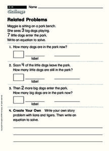 Related Problems: Challenge Interactive Related Problems: Challenge Interactive