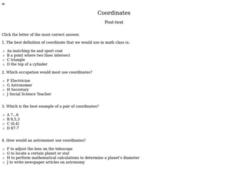Coordinates Interactive Coordinates Interactive