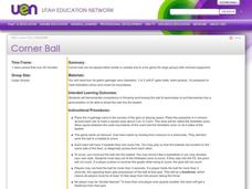 Corner Ball Lesson Plan Corner Ball Lesson Plan