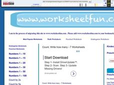 Count the Animals Worksheet Count the Animals Worksheet