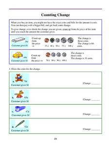 Counting Change Lesson Plan Counting Change Lesson Plan
