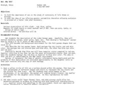 But, Why Sex? Lesson Plan But, Why Sex? Lesson Plan
