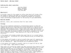Gathering Data About Respiration Lesson Plan Gathering Data About Respiration Lesson Plan
