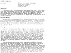 Mold Investigations Lesson Plan Mold Investigations Lesson Plan