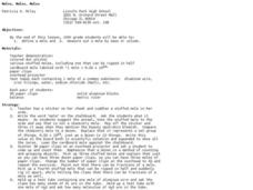 Moles, Moles, Moles Lesson Plan Moles, Moles, Moles Lesson Plan