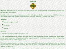 Counting Money Lesson Plan Counting Money Lesson Plan