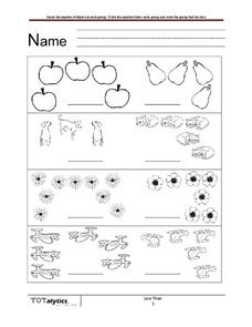 Counting Objects Worksheet Counting Objects Worksheet