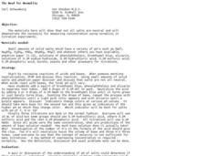 The Need for Normality Lesson Plan The Need for Normality Lesson Plan
