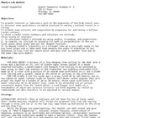 Physics Lab Rockets Lesson Plan Physics Lab Rockets Lesson Plan