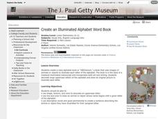 Create an Illuminated Alphabet Word Book Lesson Plan Create an Illuminated Alphabet Word Book Lesson Plan