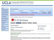 Creating Posters Lesson Plan Creating Posters Lesson Plan