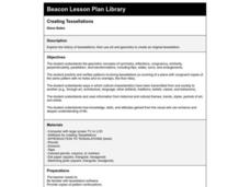 Creating Tessellations Lesson Plan Creating Tessellations Lesson Plan