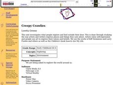 Creepy Crawlies Lesson Plan Creepy Crawlies Lesson Plan