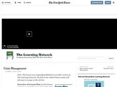 Crisis Management Lesson Plan Crisis Management Lesson Plan