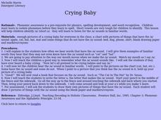 Crying Baby Lesson Plan Crying Baby Lesson Plan