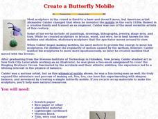 Create a Butterfly Mobile Lesson Plan Create a Butterfly Mobile Lesson Plan