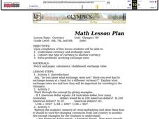 Currency Lesson Plan Currency Lesson Plan