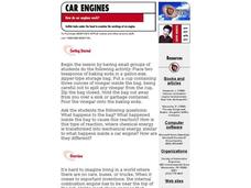 Car Engines Lesson Plan Car Engines Lesson Plan