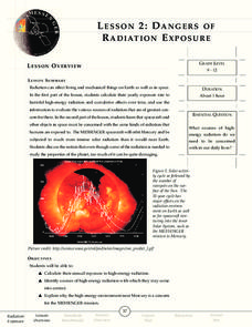 Dangers Of Radiation Exposure Lesson Plan Dangers Of Radiation Exposure Lesson Plan