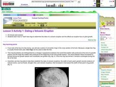 Dating a Volcanic Eruption Lesson Plan Dating a Volcanic Eruption Lesson Plan