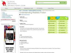 Understanding Realistic Fiction Lesson Plan Understanding Realistic Fiction Lesson Plan
