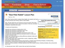 Dear Peter Rabbit Lesson Plan Dear Peter Rabbit Lesson Plan