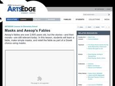 Masks and Aesop's Fables Lesson Plan Masks and Aesop's Fables Lesson Plan