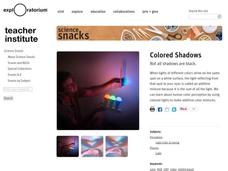 Colored Shadows Lesson Plan Colored Shadows Lesson Plan