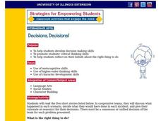 Social & Emotional Learning in Elementary School: Responsible Decision-Making Social & Emotional Learning in Elementary School: Responsible Decision-Making