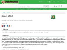 Design a Quilt Lesson Plan Design a Quilt Lesson Plan