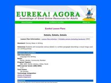 Details, Details, Details Lesson Plan Details, Details, Details Lesson Plan
