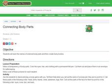 Connecting Body Parts Lesson Plan Connecting Body Parts Lesson Plan